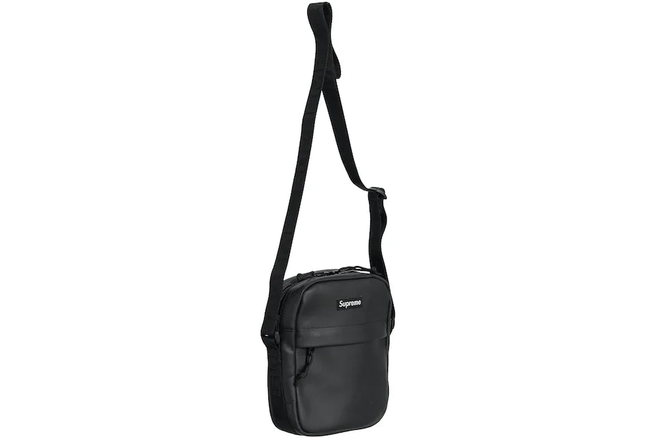 Supreme Leather Shoulder Bag
Black