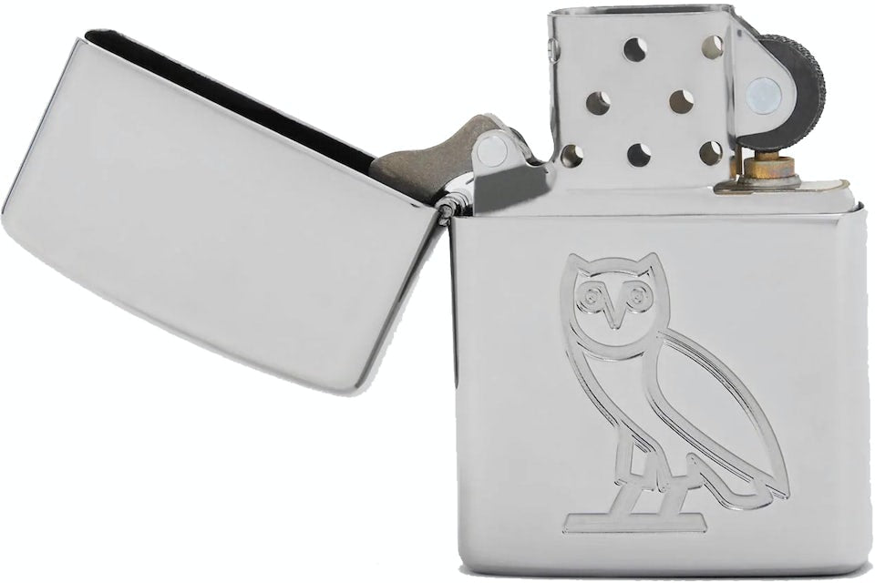 Zippo x OVO Silver