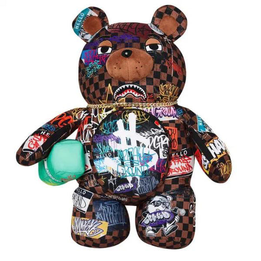 Spray Ground grafiti Teddy