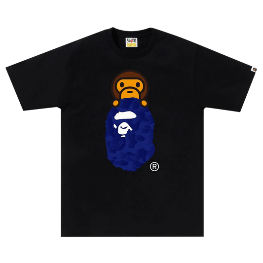 A Bathing Ape Bape Bayby Milo Black Tee