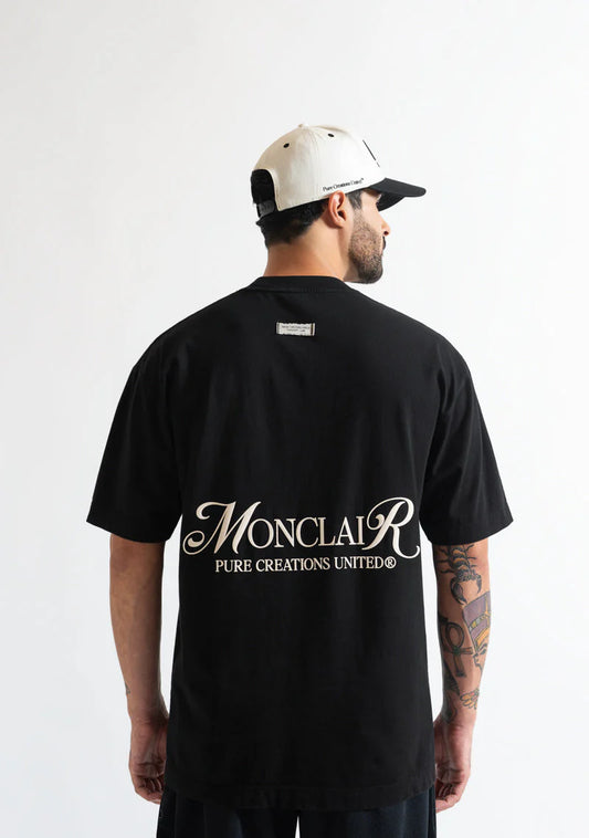 PURE MONCLAIR BLACK T-SHIRT
