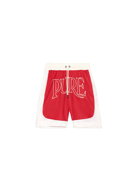 PURE KNOCKOUT RED SHORTS