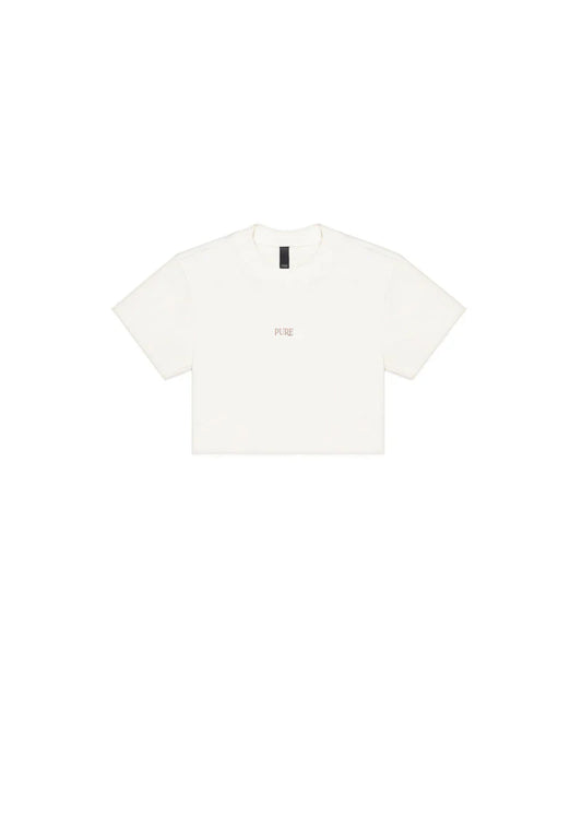 PURE CROP TOP ATELIER CREAM