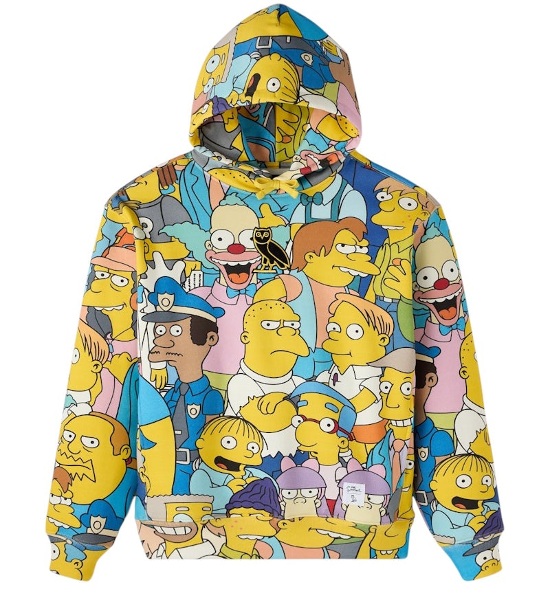 OVO Los Simpsons Sudadera con capucha con estampado múltiple
