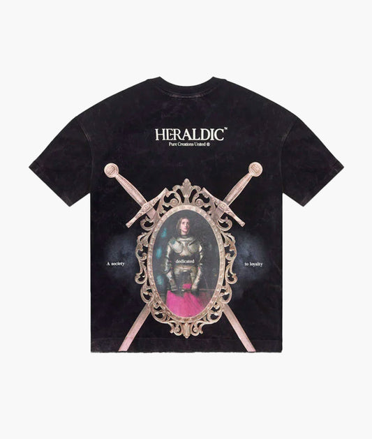 Pure Heraldic Black Tee