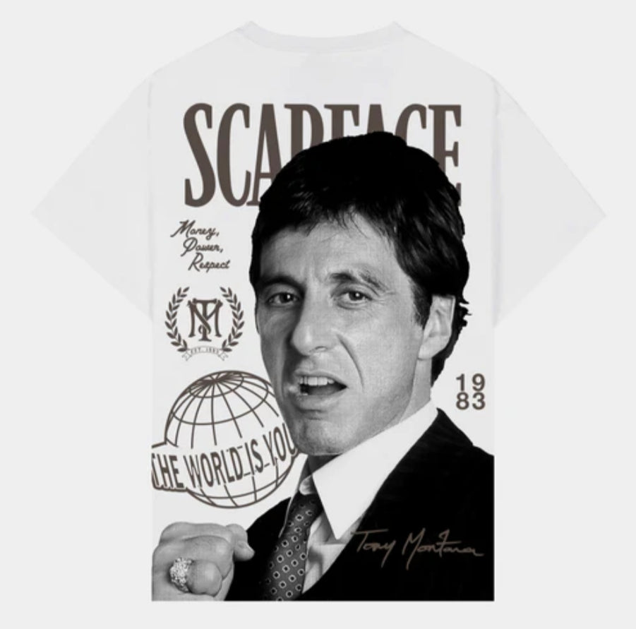 ScarFace x SP White Tee