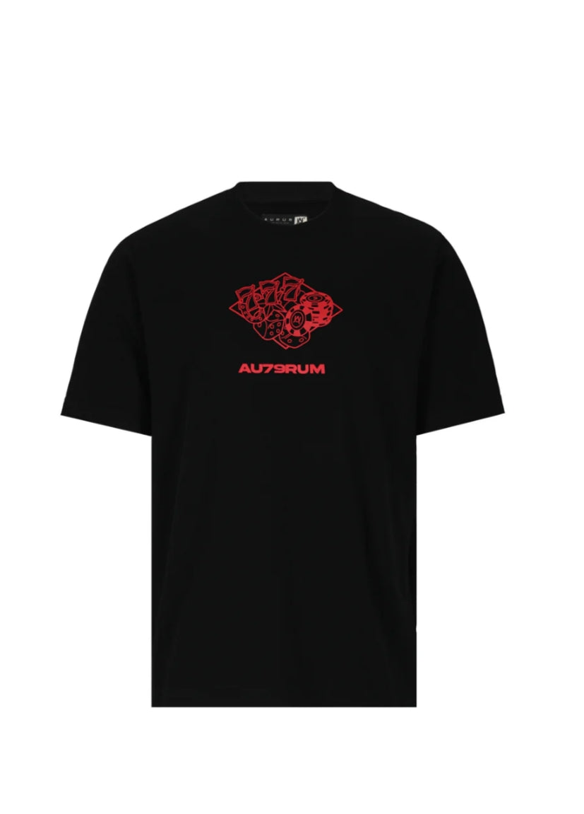 Aurum Las Vegas Black Tee