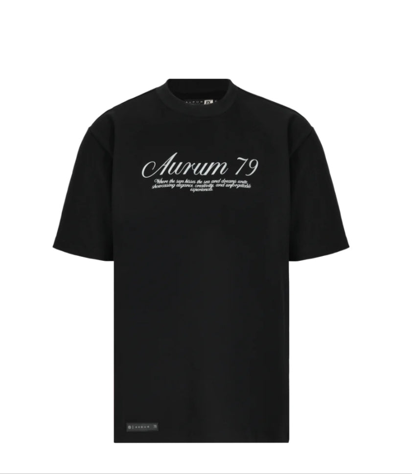 Aurum Black Tee