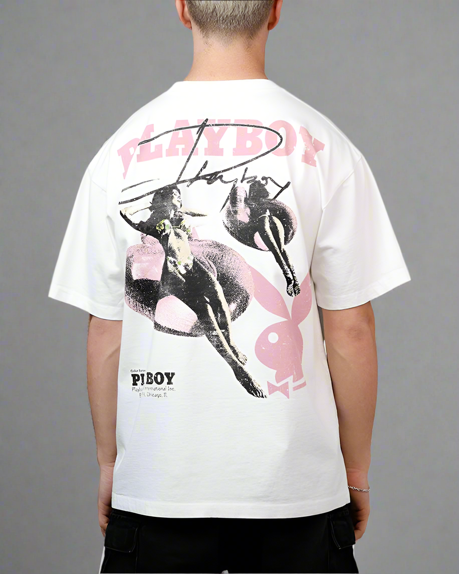 Playboy White Tee