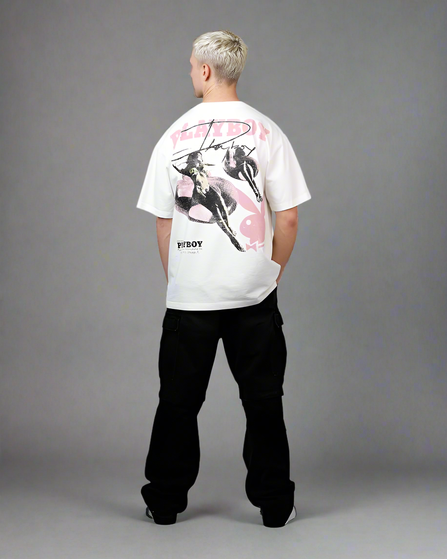 Playboy White Tee