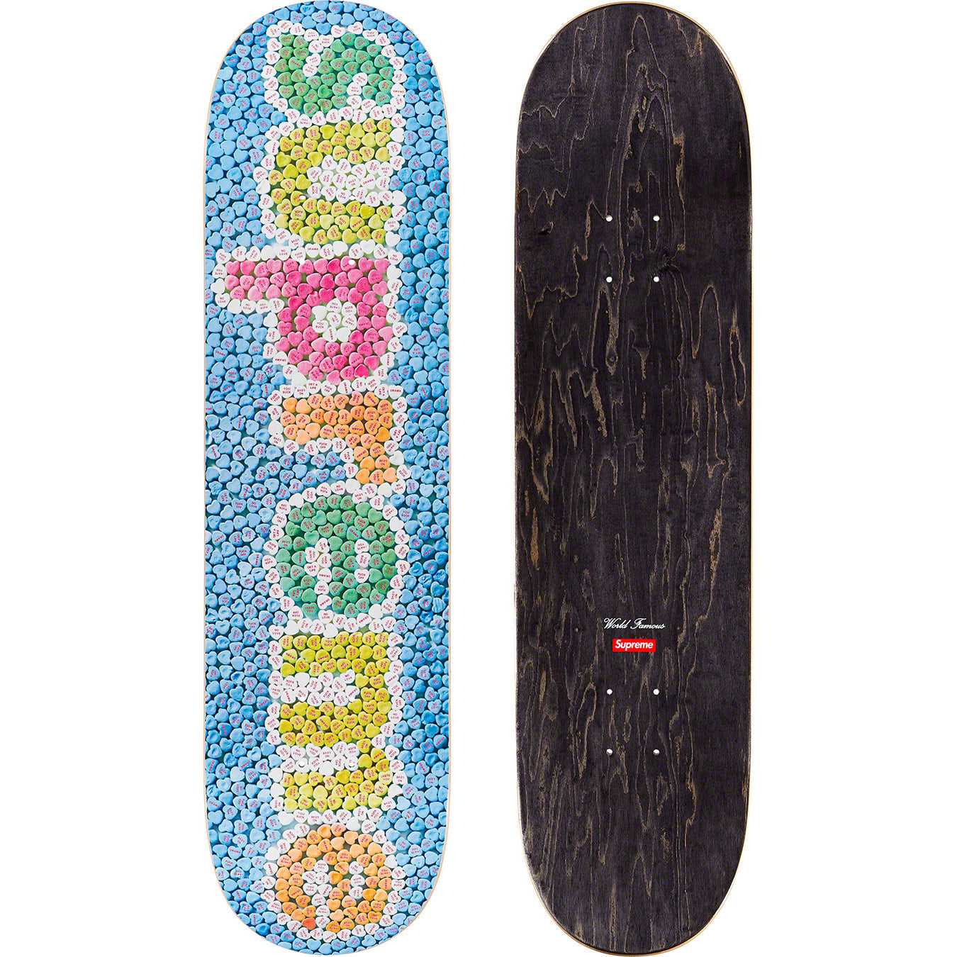 Supreme Candy Hearts Skateboard collection