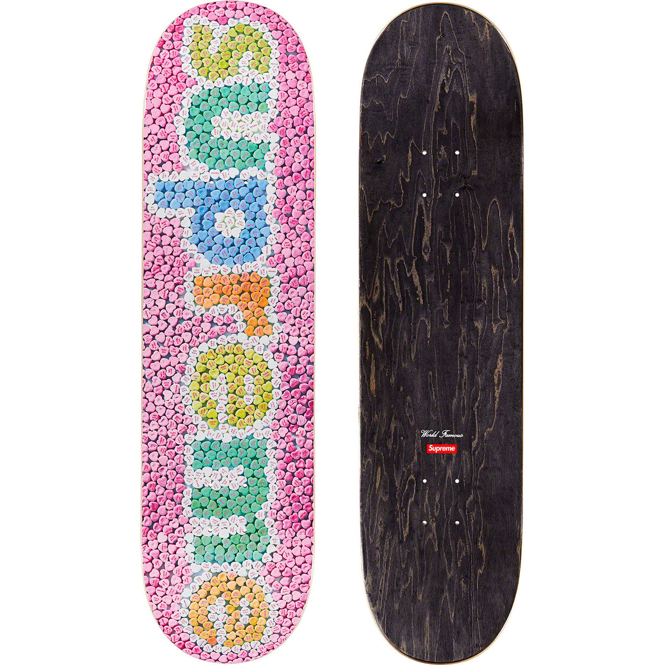 Supreme Candy Hearts Skateboard collection