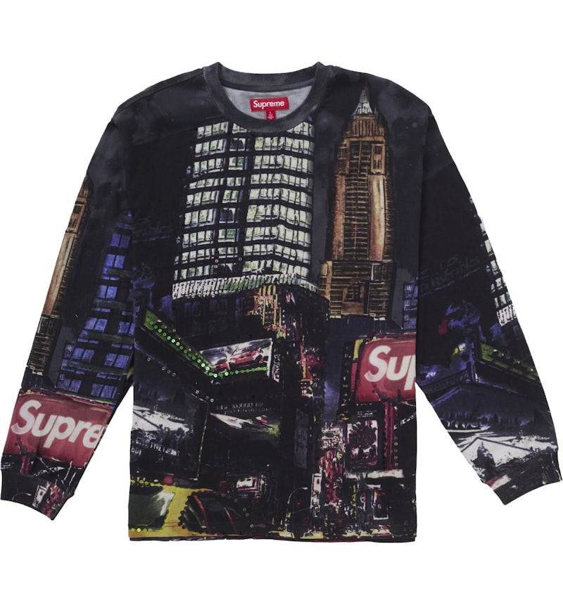 Supreme Skyline Sequin L/S Top
Night