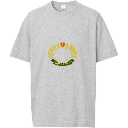 Burberry Oak Leaf Crest Grey Tee