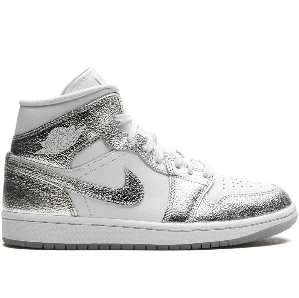 Jordan
tenis Air Jordan 1 Mid SE Metallic Silver SNK