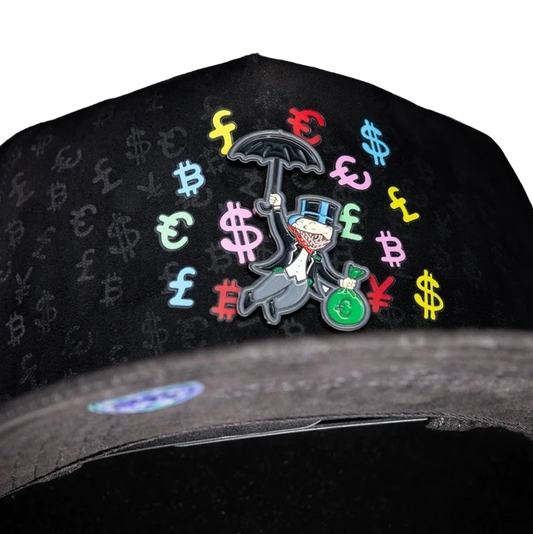GORRA Cash Only Monopoly monograma