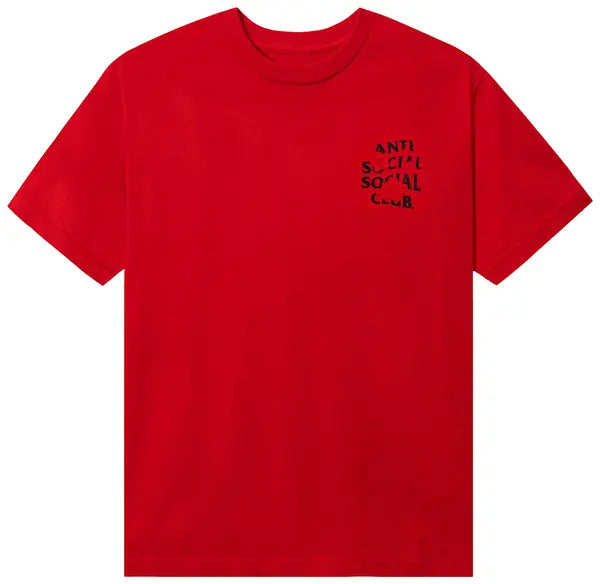 Anti Social Social Club Seeing The Feeling Tee 'Red'