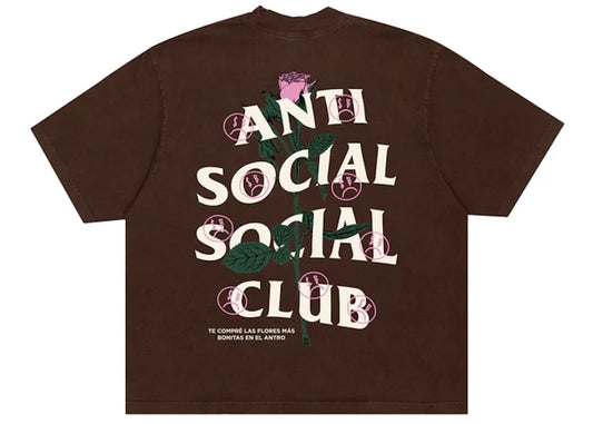 Anti Social Social Club Sadboyz Fin De Semana Tee
Brown
